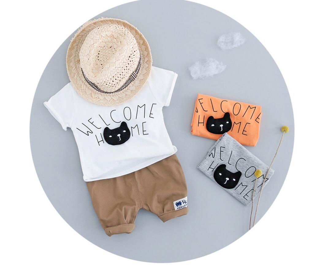 Kids' Cotton T-Shirt & Shorts Set