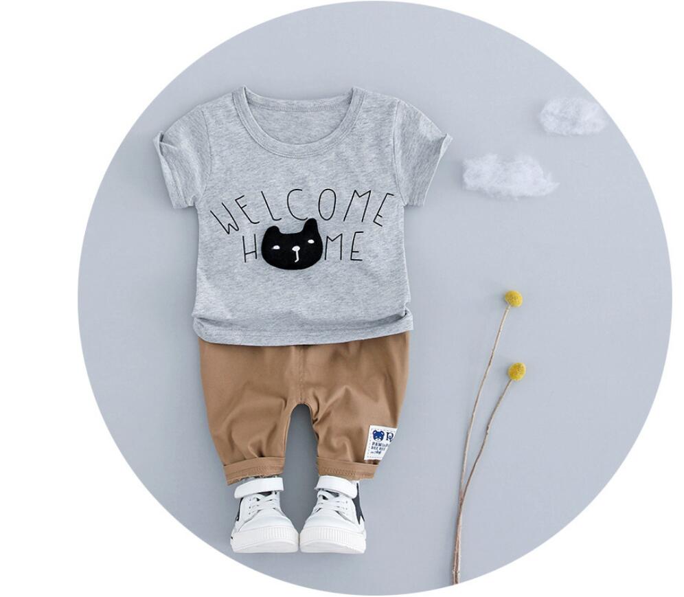 Kids' Cotton T-Shirt & Shorts Set