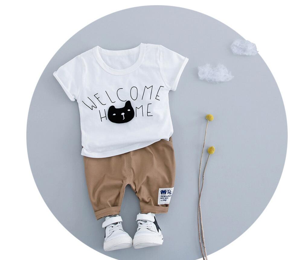 Kids' Cotton T-Shirt & Shorts Set