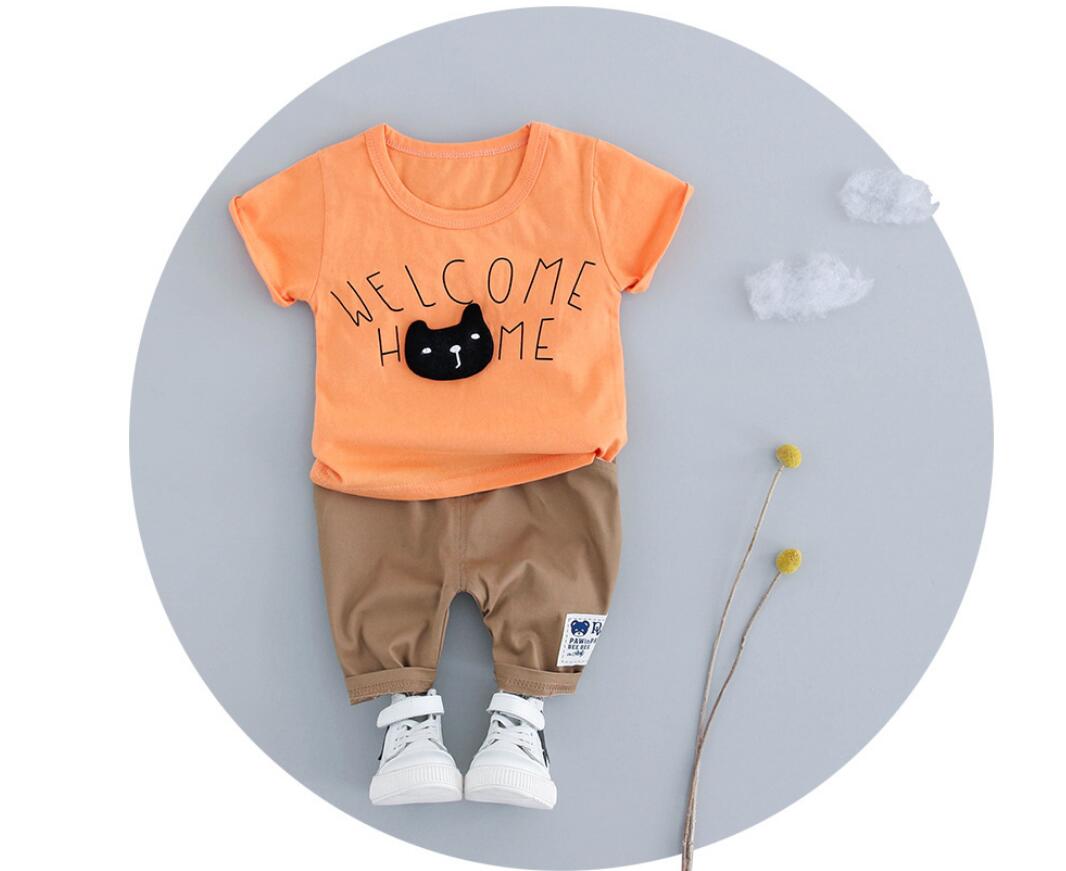 Kids' Cotton T-Shirt & Shorts Set