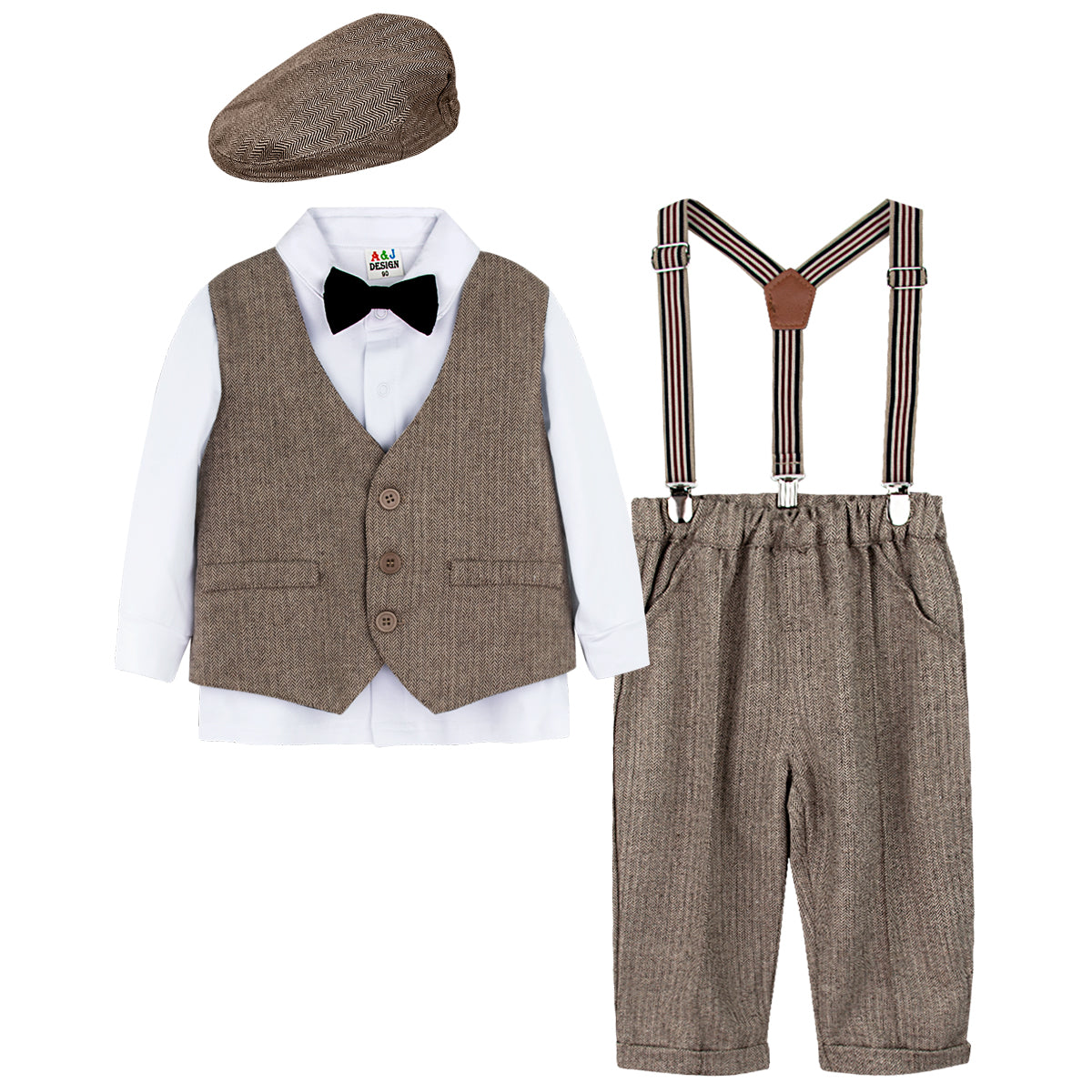 Boys' British Style Gentleman Suit