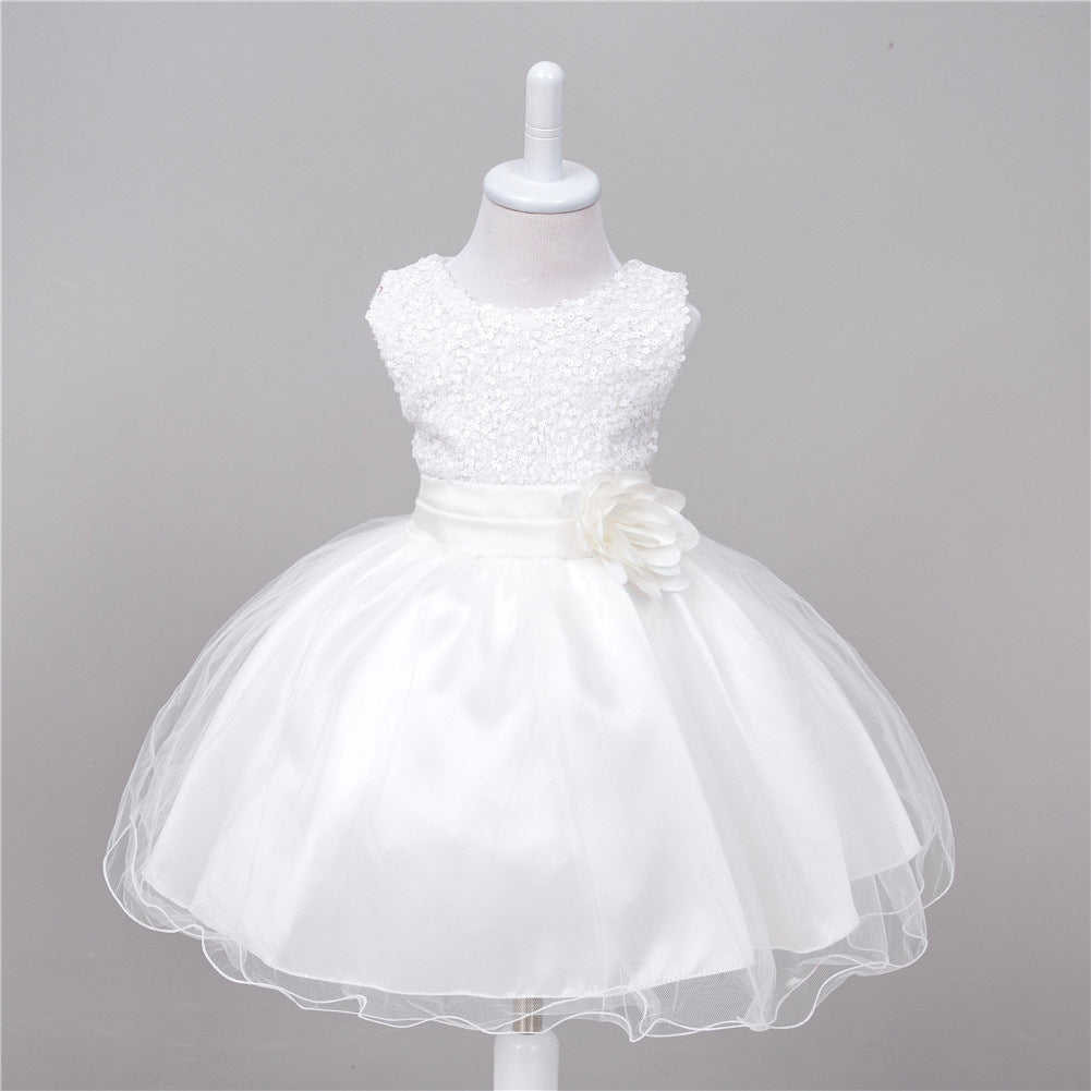 Girls' Sequin Princess Dress