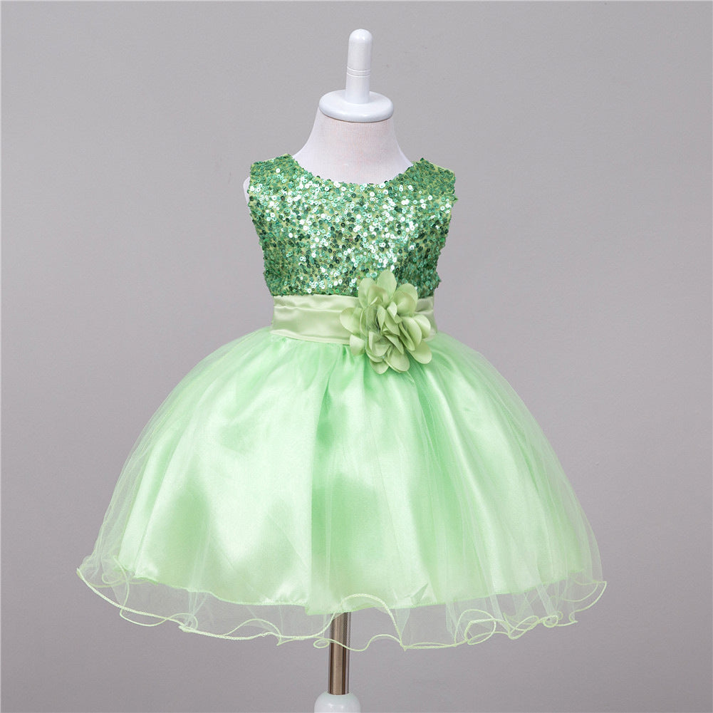 Girls' Sequin Princess Dress