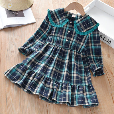 Girls' Cotton Printed Dress