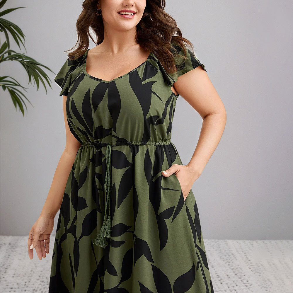 Floral  Maxi Midi Dress