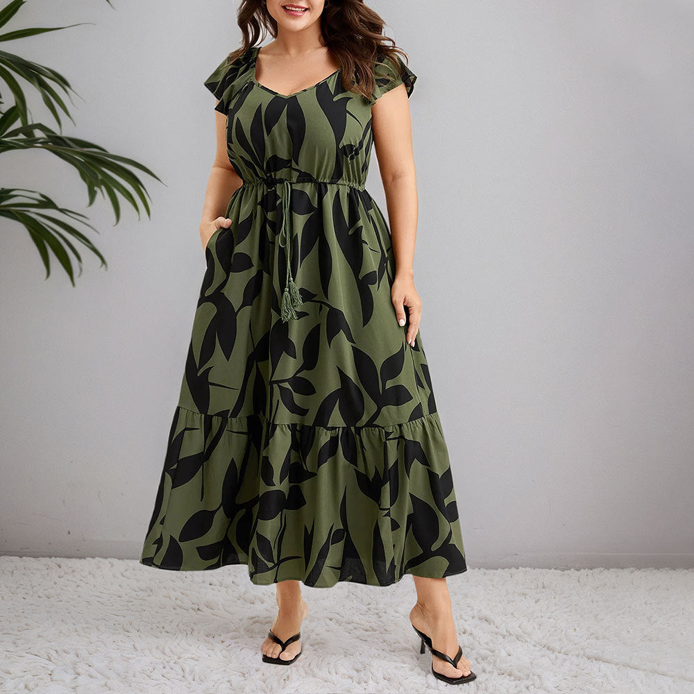 Floral  Maxi Midi Dress