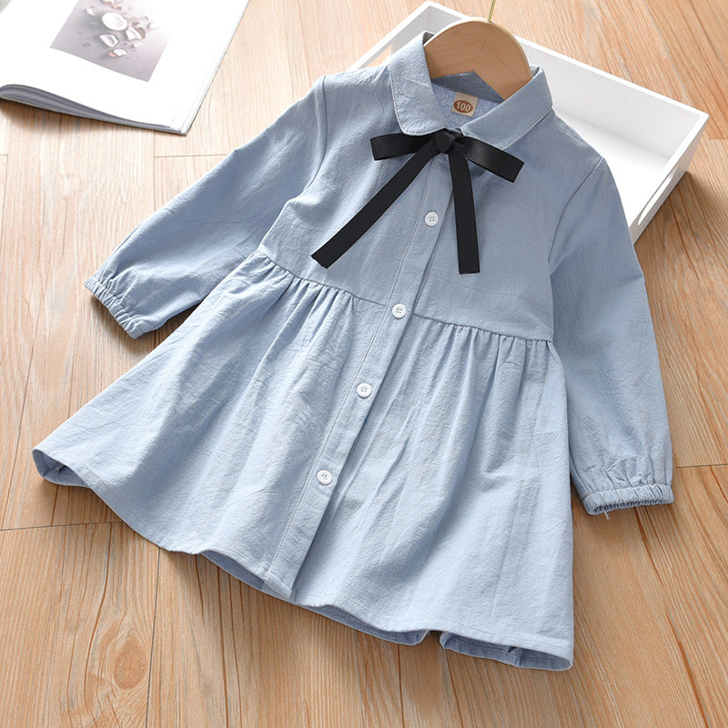 Girls' Cotton Printed Dress