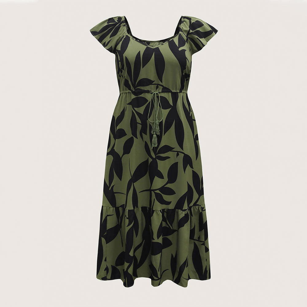 Floral  Maxi Midi Dress