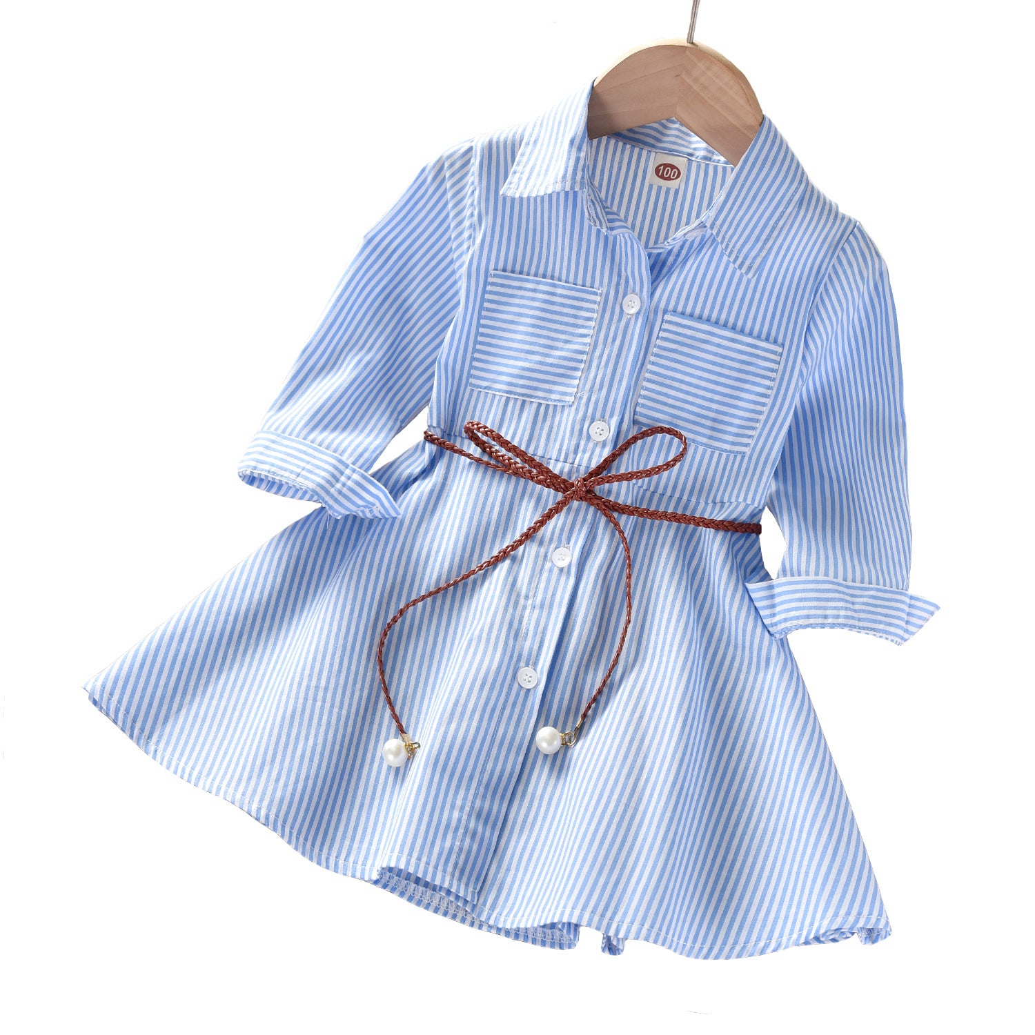 Girls' Cotton Printed Dress