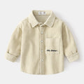 Boys' Cotton Long Sleeve Shirt