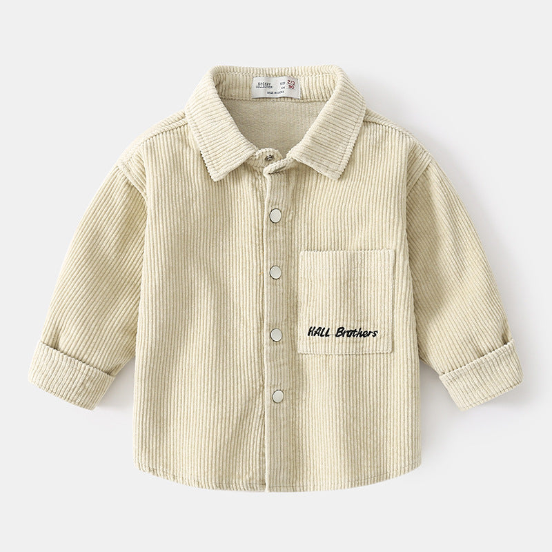 Boys' Cotton Long Sleeve Shirt