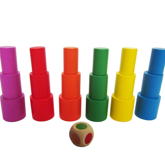 Moon Wooden Balance Toy– Fun Family Game for Kids Ages 2–4