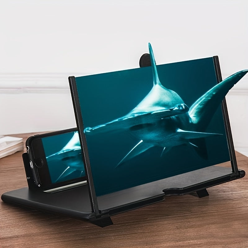 Mobile Phone Screen Amplifier - 3D HD Magnifier Stand