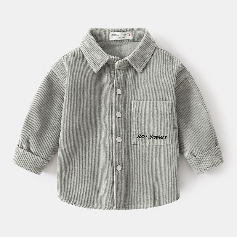 Boys' Cotton Long Sleeve Shirt