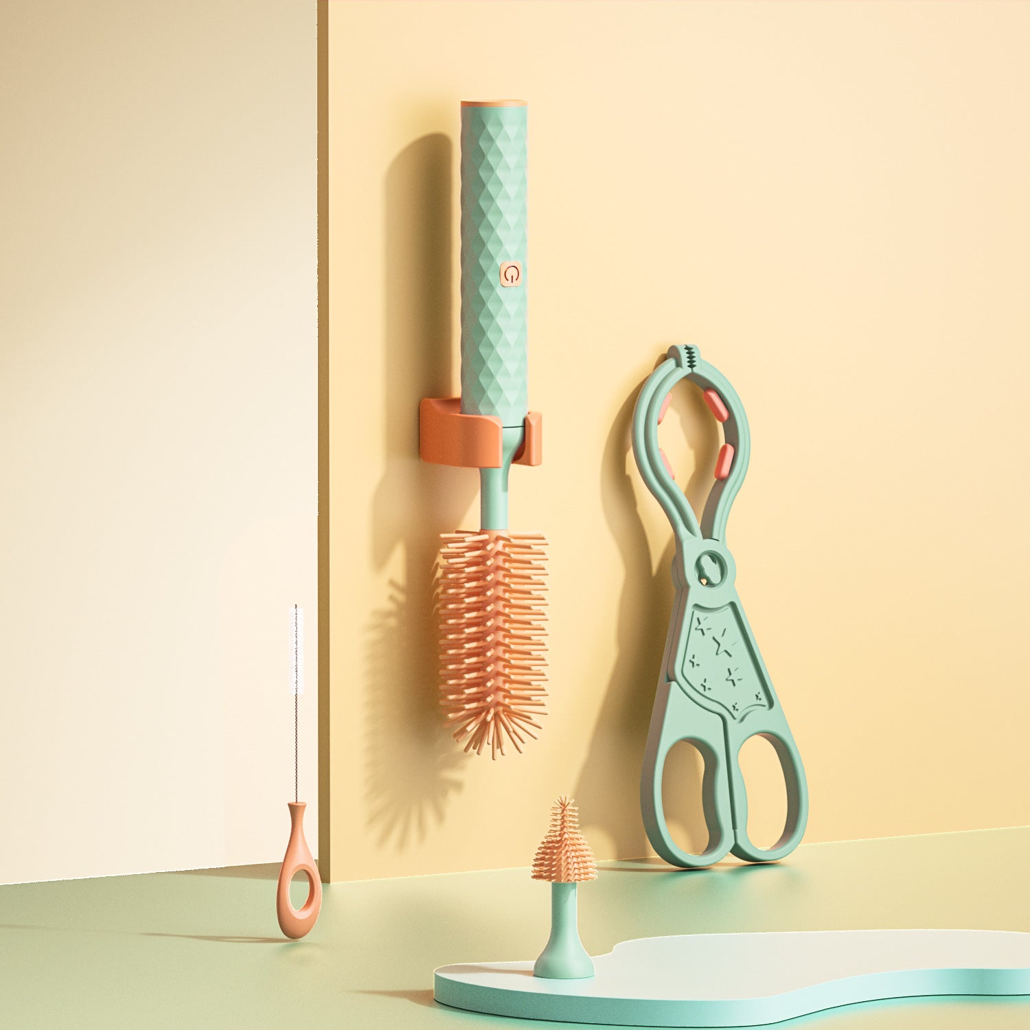 Electric Silicone Bottle Brush Cleaner