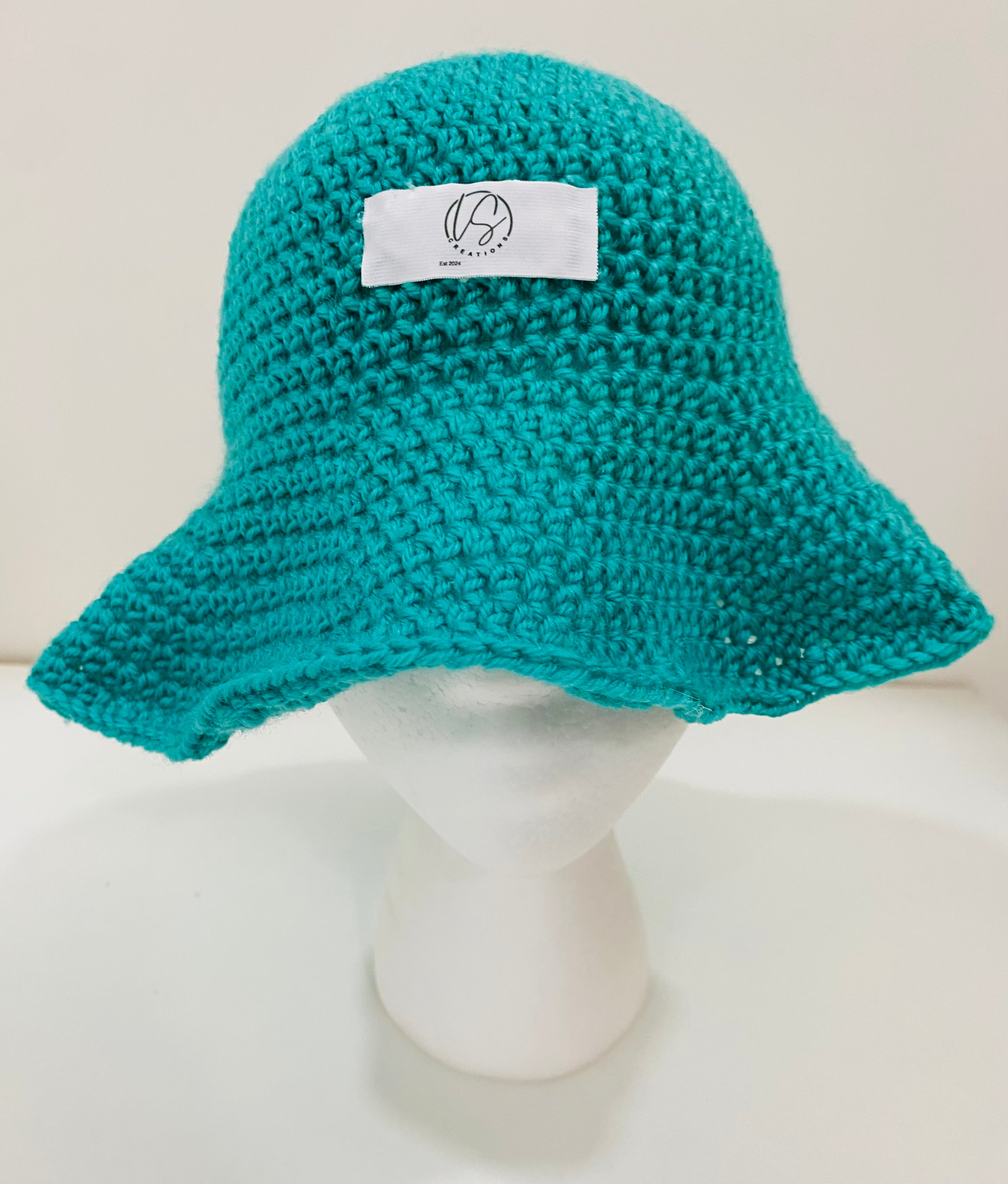 Crocheted Bucket Hat- Summer Sun Hat