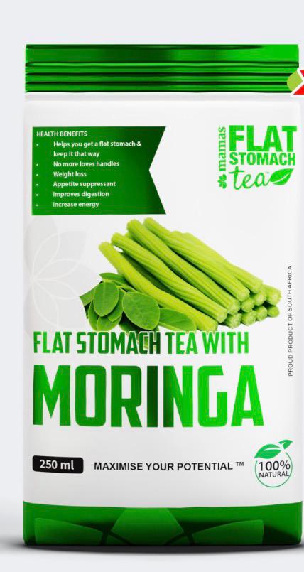 Flat Tummy Tea with Moringa