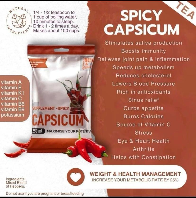 Spicy Capsicum Supplement