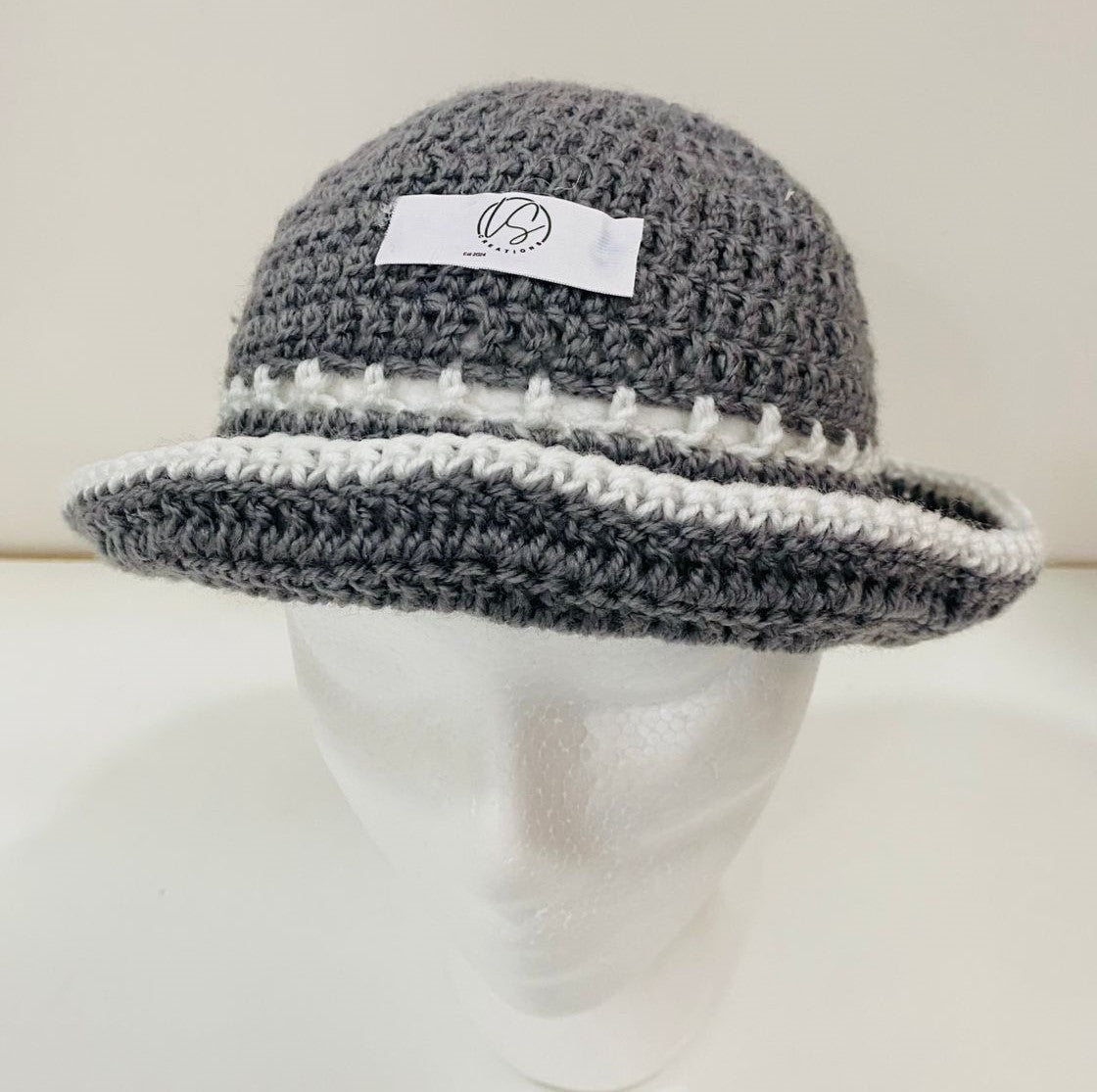 Crocheted Bucket Hat- Summer Sun Hat