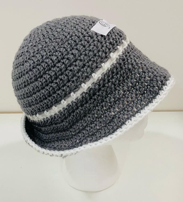 Crocheted Bucket Hat- Summer Sun Hat