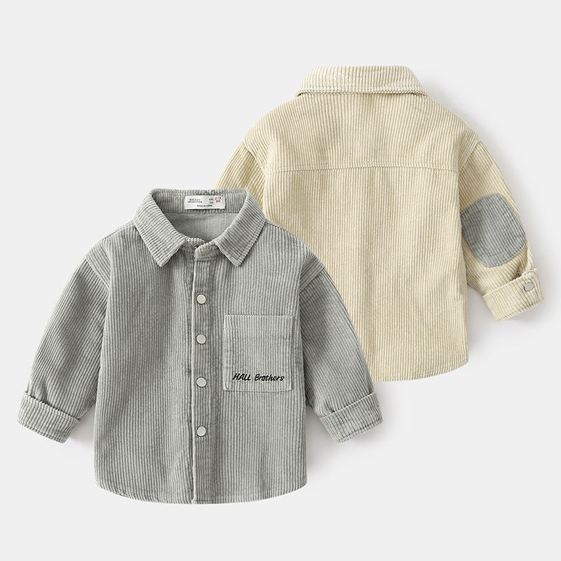 Boys' Cotton Long Sleeve Shirt
