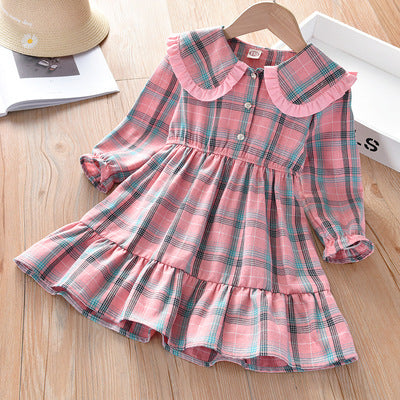 Girls' Cotton Printed Dress