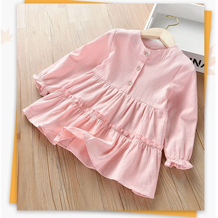 Girls' Cotton Printed Dress