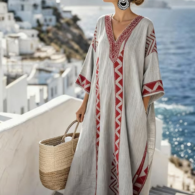 Female V-neck Dress