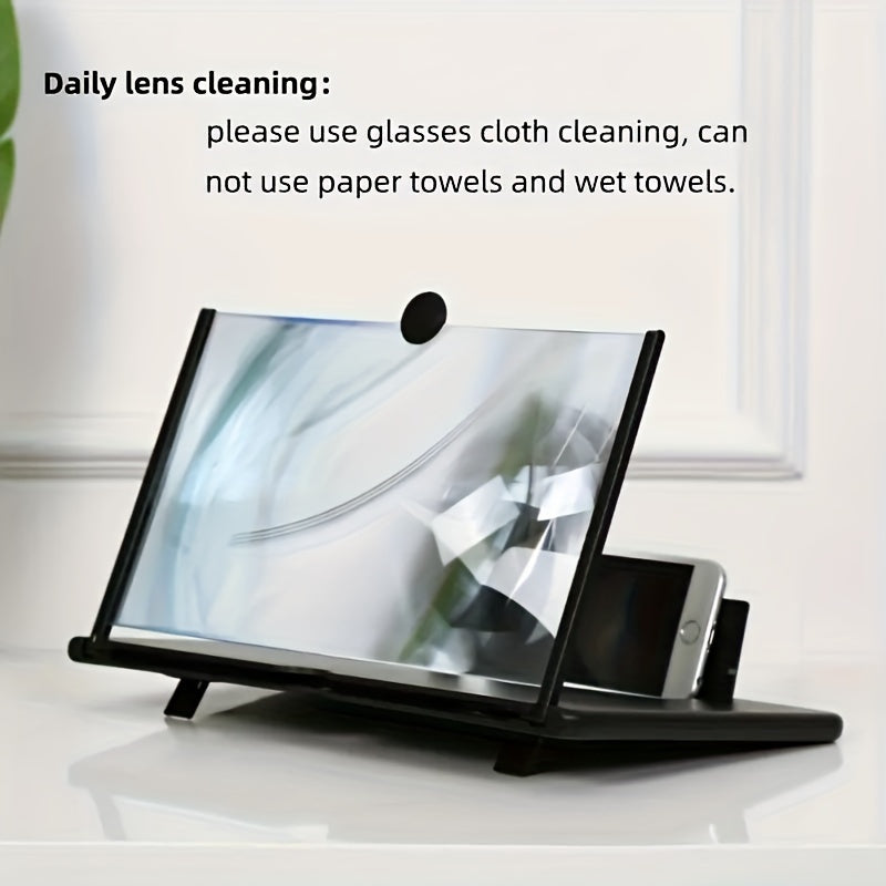 Mobile Phone Screen Amplifier - 3D HD Magnifier Stand