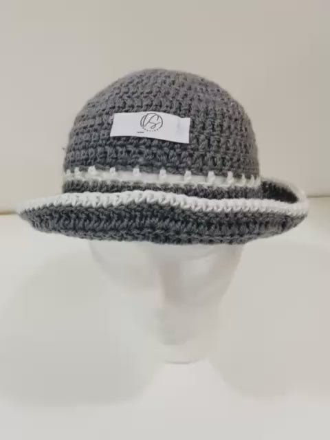 Crocheted Bucket Hat- Summer Sun Hat